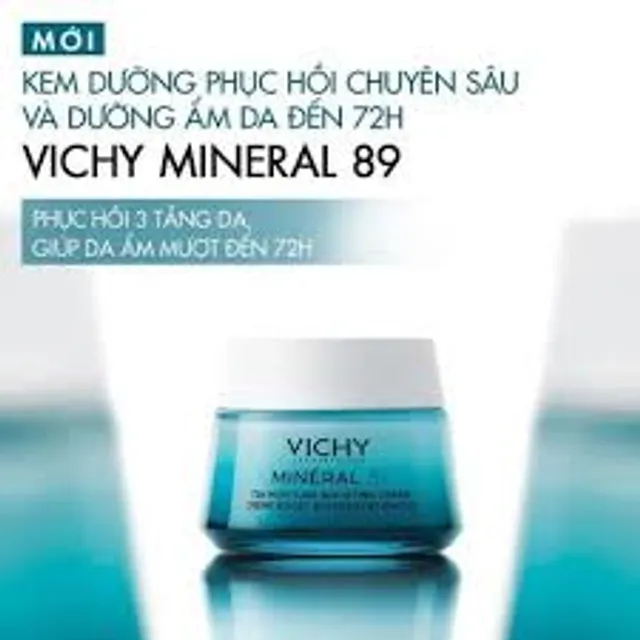 Kem Dưỡng Ẩm Vichy Mineral 89 72h