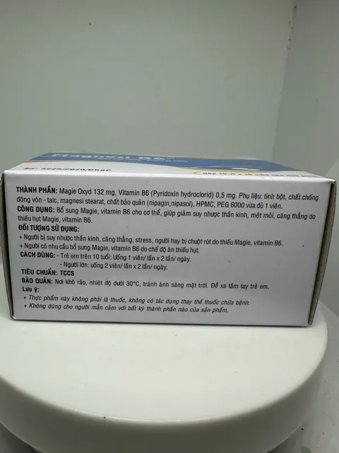 Magnesi B6 bổ sung vitamin B6 v&agrave; Magnesi