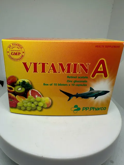 Vitamin A hộp 100 vi&ecirc;n