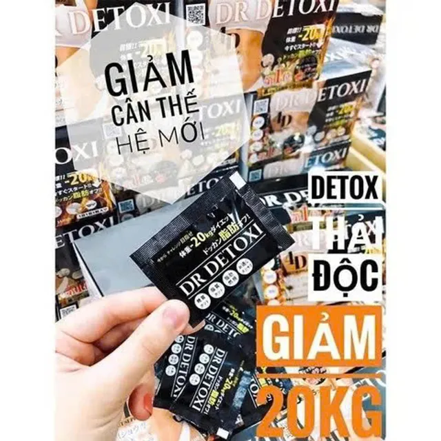 Vi&ecirc;n Uống GIẢM C&Acirc;N DR DETOXI 4D