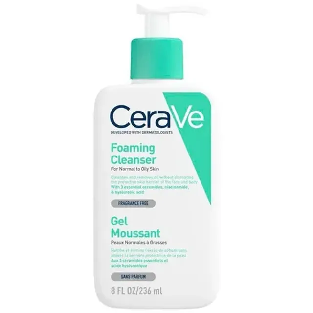 Sữa rửa mặt CeraVe 236ml - Foaming Facial Cleanser