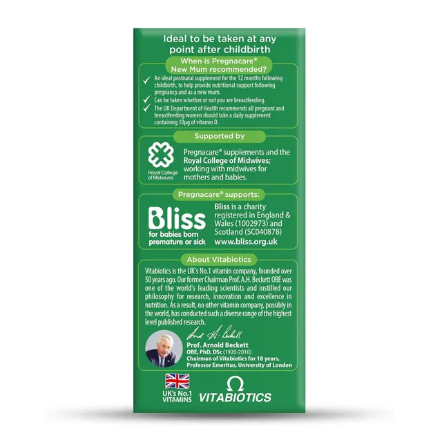 Vitabiotics Pregnacare New Mum 04