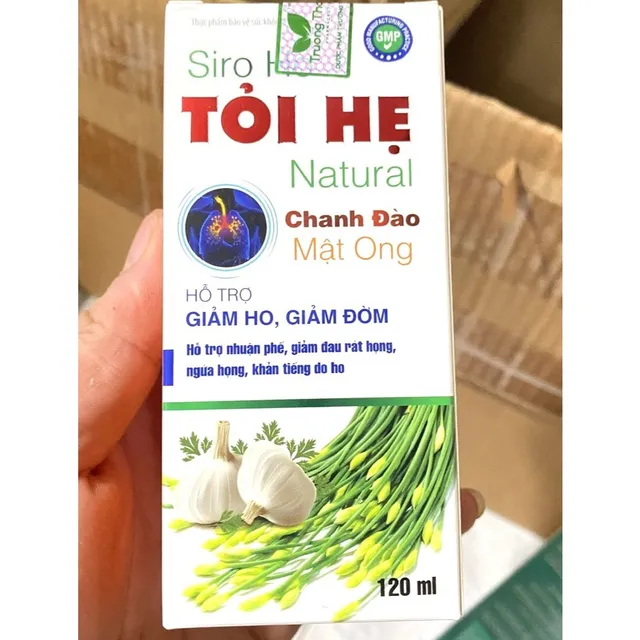 Siro Ho tỏi hẹ