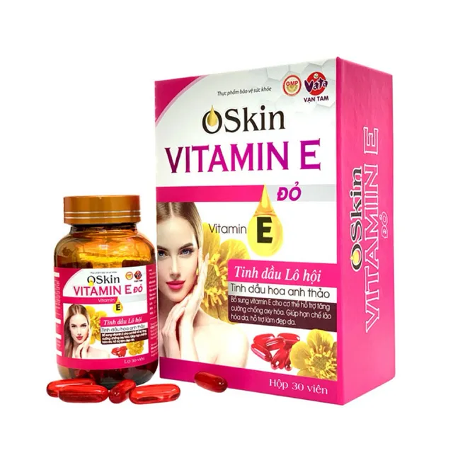 Oskin Vitamin E đỏ Vạn tam