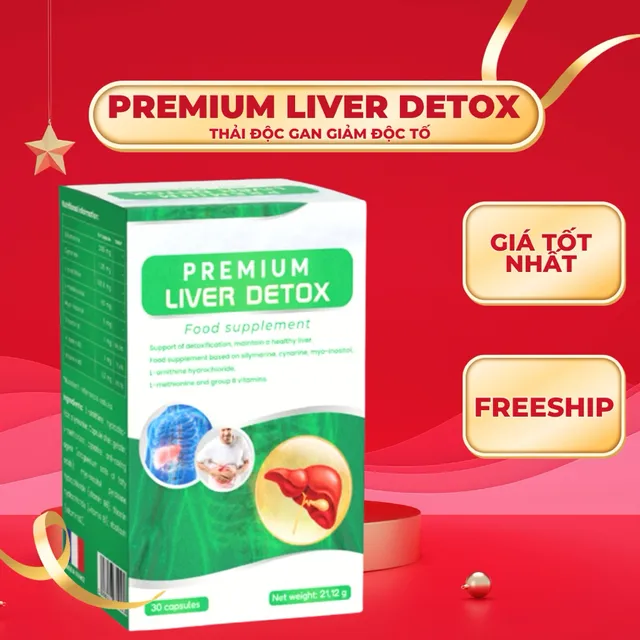 Vi&ecirc;n Uống Premium Liver Detox