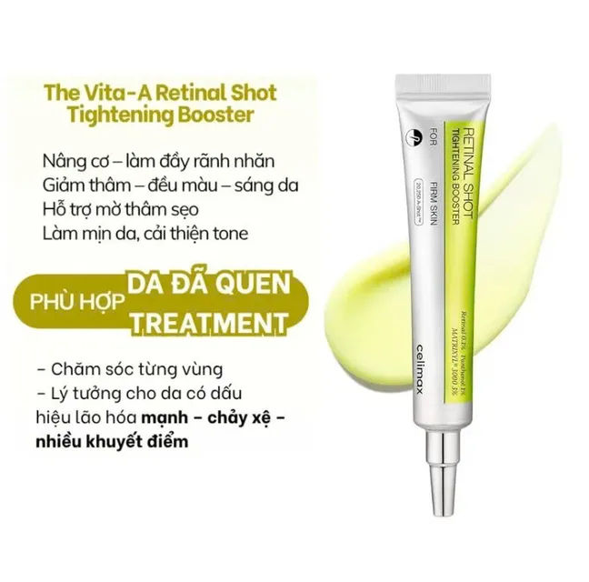 Kem Dưỡng Celimax The Vita A Retinal Shot Tightening Booster
