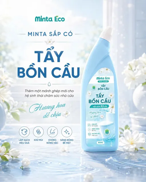 Tẩy bồn cầu Minta Eco