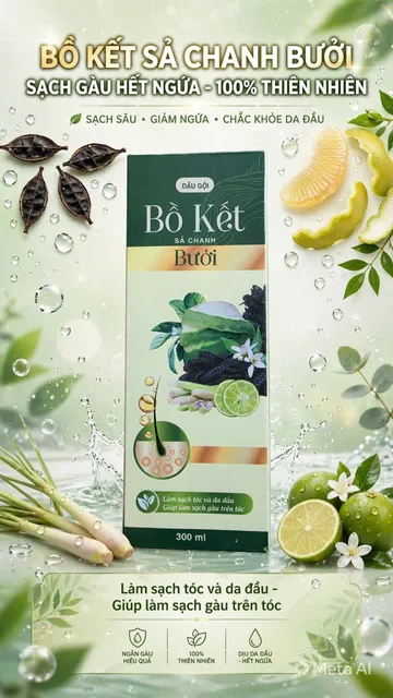 Chai Dầu gội sản phẩm thảm thực