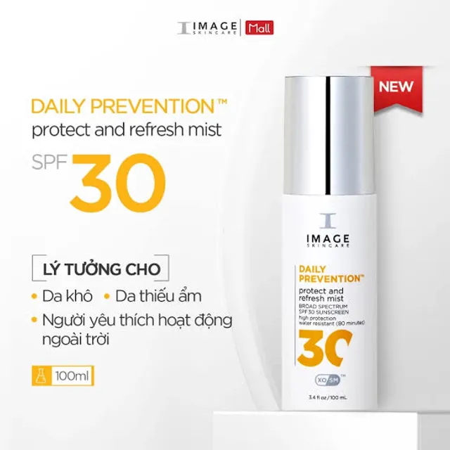 Sản phẩm Image Skincare Daily Prevention Mist SPF 30
