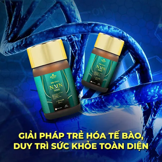 Vi&ecirc;n uống Trường thọ & Trẻ ho&aacute; Biken NMN 9000