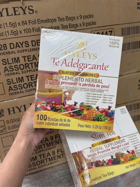 Trà Giảm Cân Thảo Mộc Hyleys Slim Tea 100 Gói