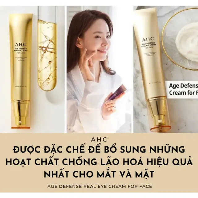 Kết cấu Kem Dưỡng AHC