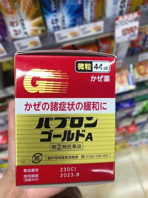 Sản phẩm sản phẩm hỗ trợ cảm c&uacute;m Pabron Gold A