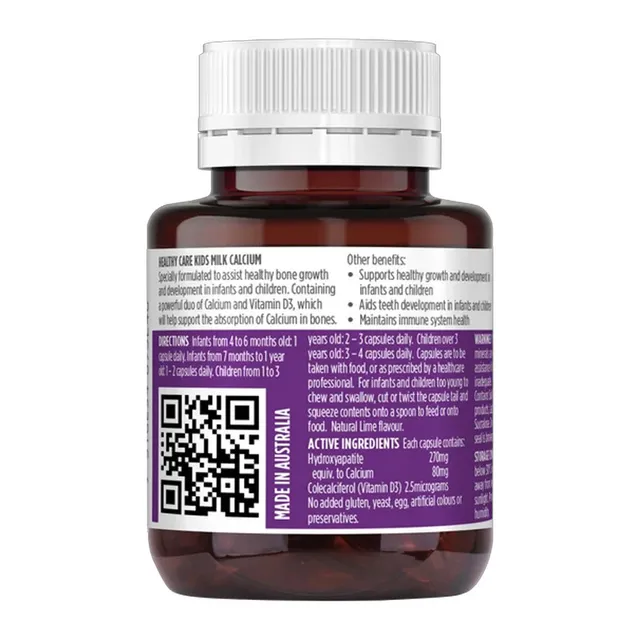 Healthy Care Milk Calcium cho trẻ