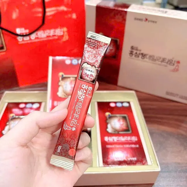 Hộp Nước Hồng S&acirc;m Sanga