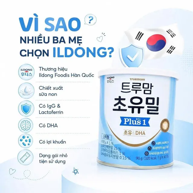 Sữa Non IlDong H&agrave;n Quốc 3