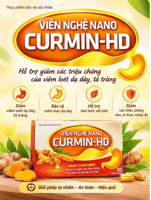 Sản phẩm TPBVSK VI&Ecirc;N NGHỆ NANO CURCUMIN