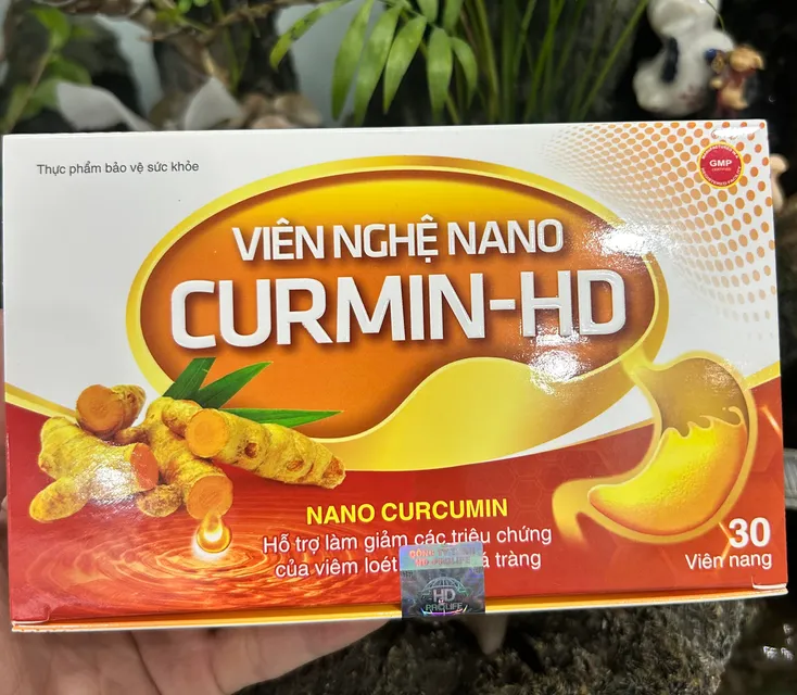 TPBVSK VI&Ecirc;N NGHỆ NANO CURCUMIN HỘP 30 VI&Ecirc;N