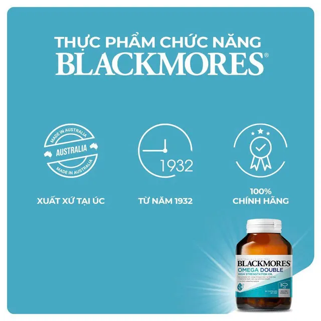 Vi&ecirc;n uống Omega 3 Blackmores