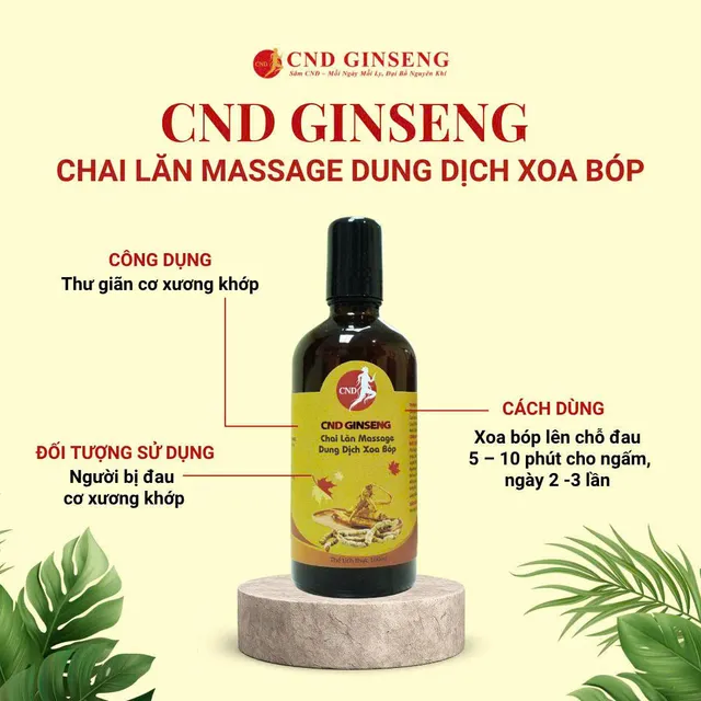 Chai lăn Massage Dung Dịch Xoa B&oacute;p 4