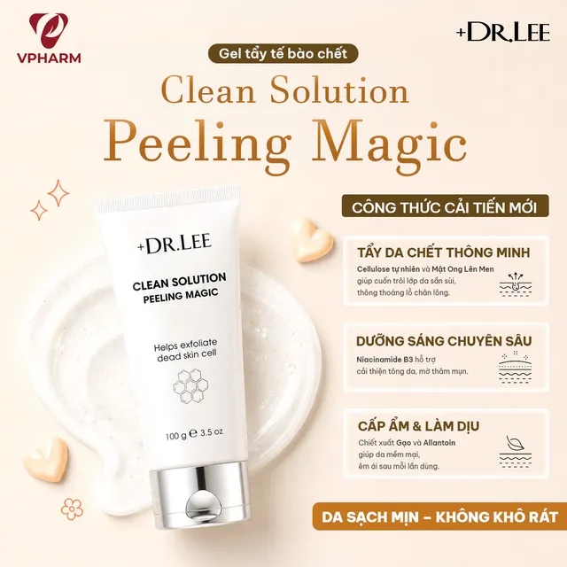 Gel Tẩy Da Cngừng hẳn Sinh Học +Dr.lee Clean Solution Peeling Magic