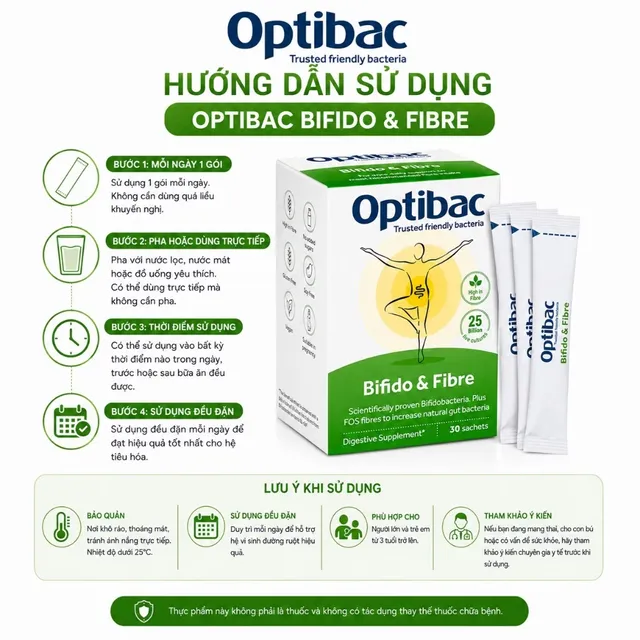 Optibac Bifido & Fibre