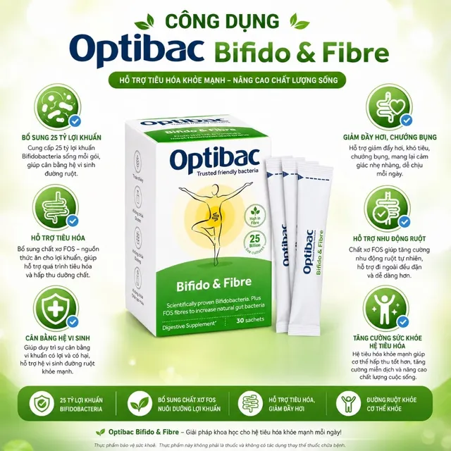 Optibac Bifido & Fibre