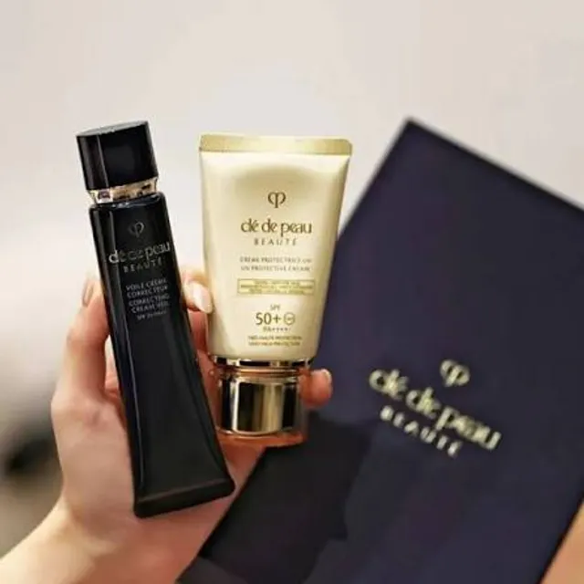 Set Kem Chống Nắng Cl&eacute; De Peau Beaute