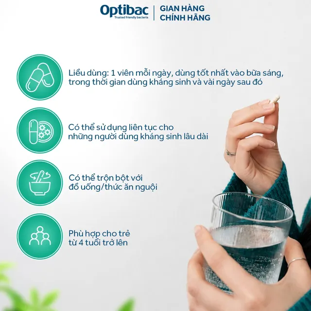 Hộp thực phẩm bảo vệ sức khỏe Optibac