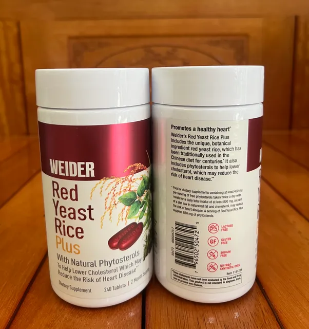 Vi&ecirc;n Uống GIẢM Mỡ WEIDER RED YEAST RICE PLUS