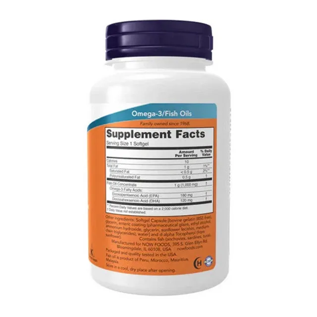 Omega 3 Fish Oil Now Food