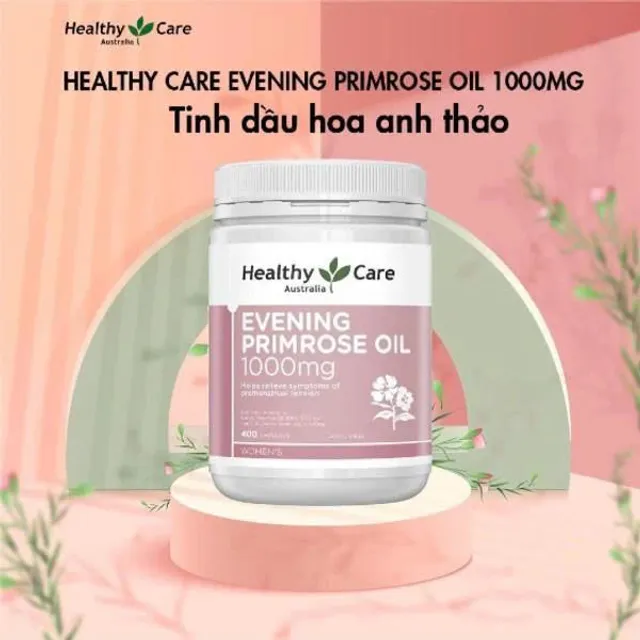 Tinh dầu hoa anh thảo Healthy Care Evening Primrose Oil 1000mg