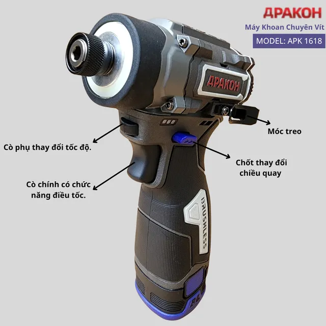 M&aacute;y Khoan Chuy&ecirc;n V&iacute;t APAKOH APK-1618