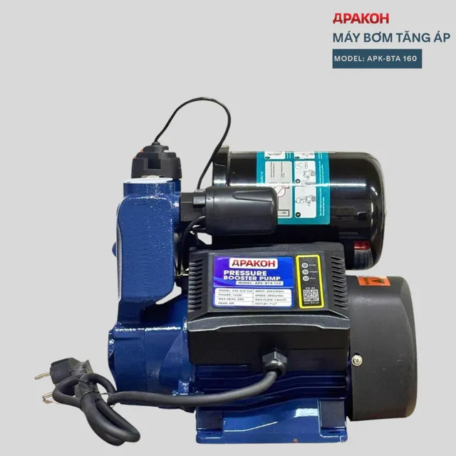 M&aacute;y bơm nước tăng &aacute;p tự động APAKOH