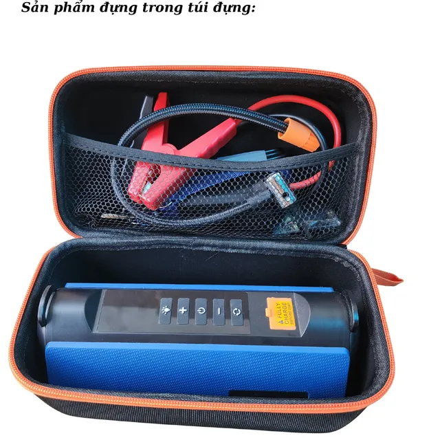 Bơm Lốp K&iacute;ch B&igrave;nh &ocirc; T&ocirc; 4 Trong 1