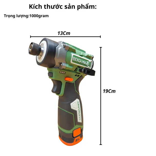 M&aacute;y Chuy&ecirc;n V&iacute;t C&oacute; B&uacute;a 1/4 BZM-1618 Brushless
