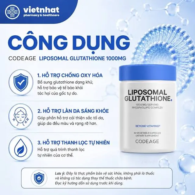 Vi&ecirc;n uống trắng da Codeage