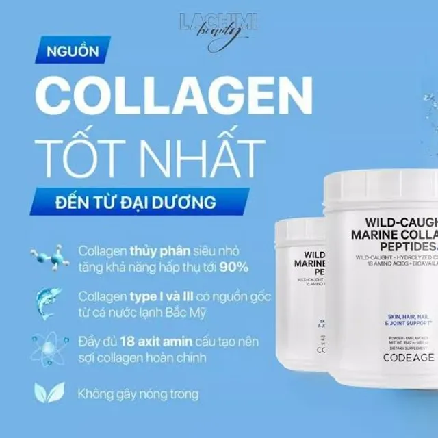 Bột Collagen CodeAge Marine Peptides