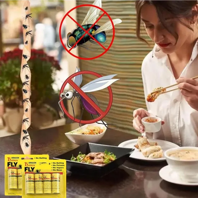 Bẫy ruồi v&agrave;ng hai mặt