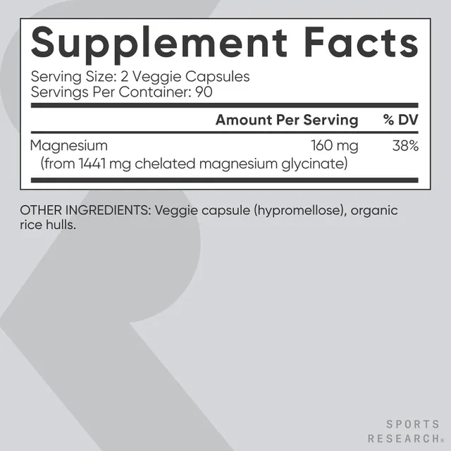 Magnesium Glycinate 160mg