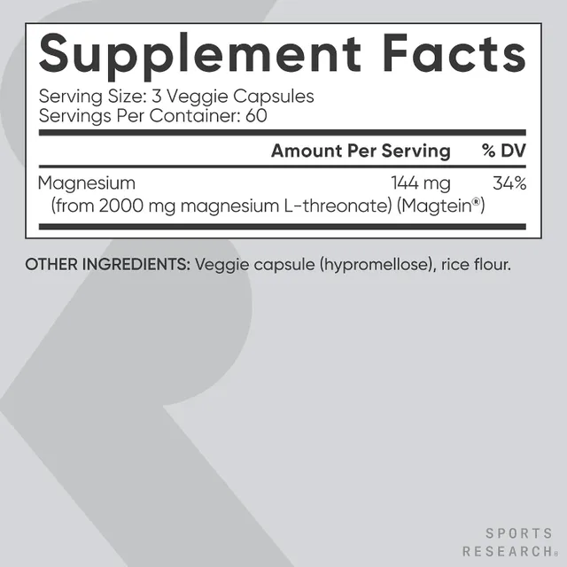 Magnesium L-Threonate 2000mg