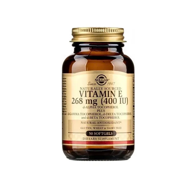 Vi&ecirc;n uống Vitamin E 400 IU L/50V SOLGAR
