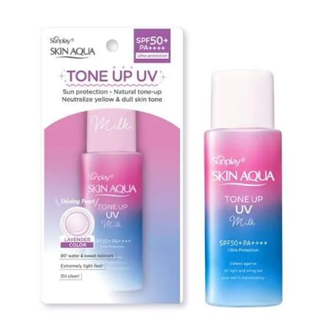 Kem Chống Nắng Sunplay Skin Aqua Tone Up - M&agrave;u Hồng SPF50+ PA++++ Hướng dẫn sử dụng
