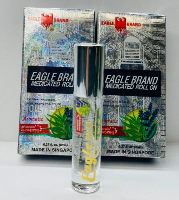 Dầu con &oacute; trắng eagle brand Singapore hỗ trợ th&ocirc;ng mũi, giảm nghẹt mũi