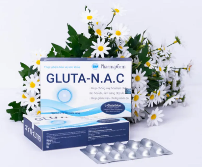 vi&ecirc;n uống trắng da GLUTA NAC Pharmaform