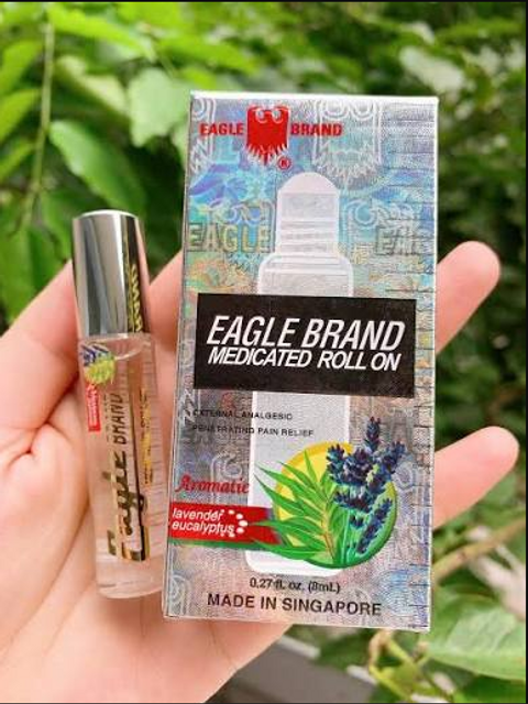 Dầu con &oacute; trắng eagle brand Singapore 8ml gi&uacute;p giảm đau đầu, ch&oacute;ng mặt