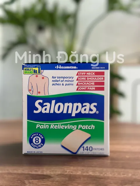 Miếng Dán Salonpas Mỹ