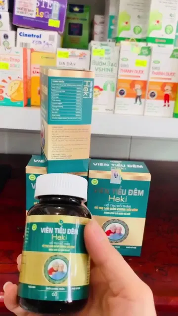 Sản phẩm Vi&ecirc;n Tiểu Đ&ecirc;m HEKI