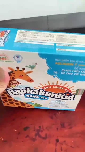 Hộp Siro Canxi-D3 Bapkalumkid