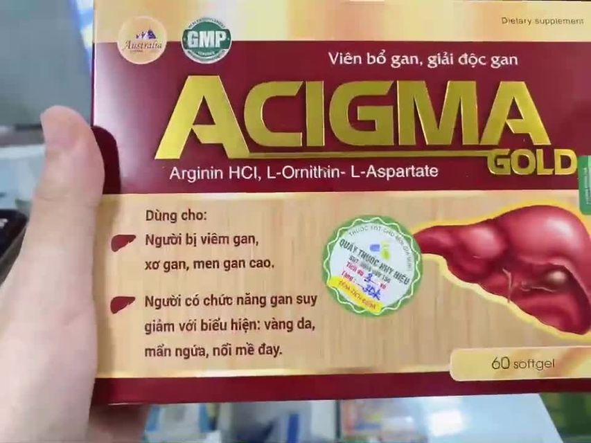 Giải độc gan ACIGMA Gold